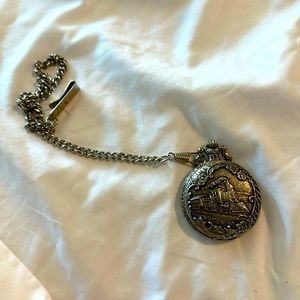 Nelson if vintage train pocket watch